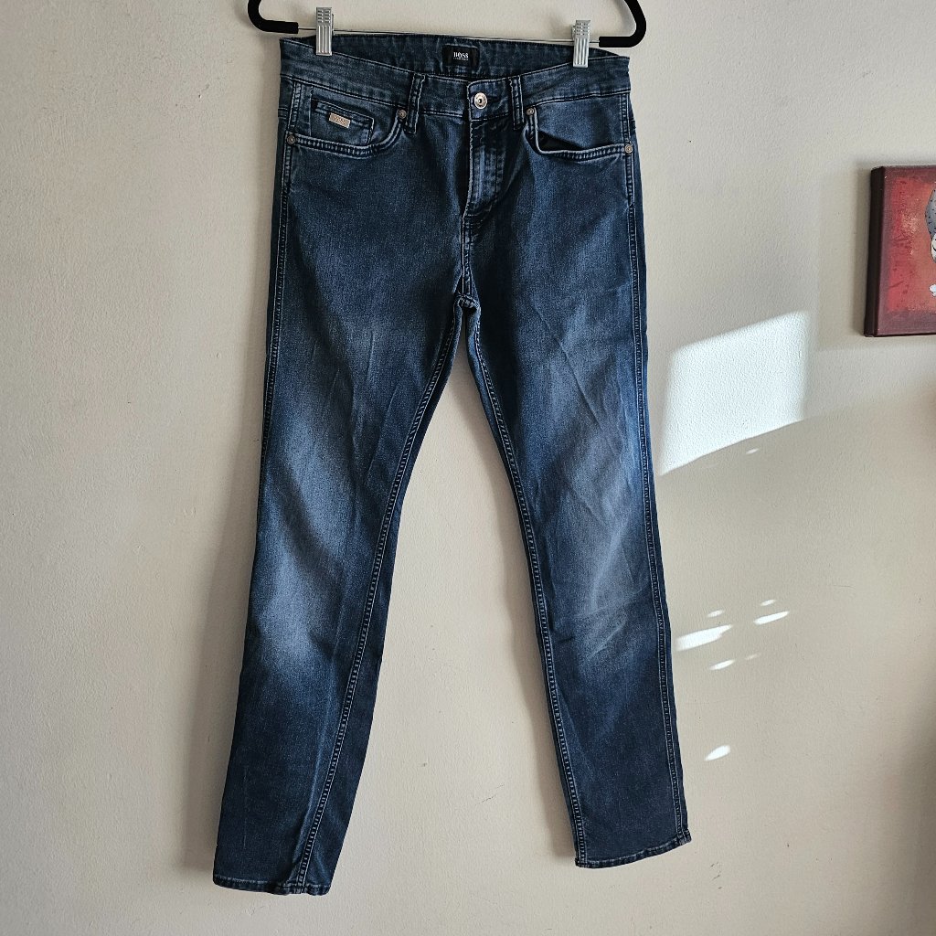 Hugo Boss Delaware Slim Fit Jeans 32x32 Medium Wash Denim